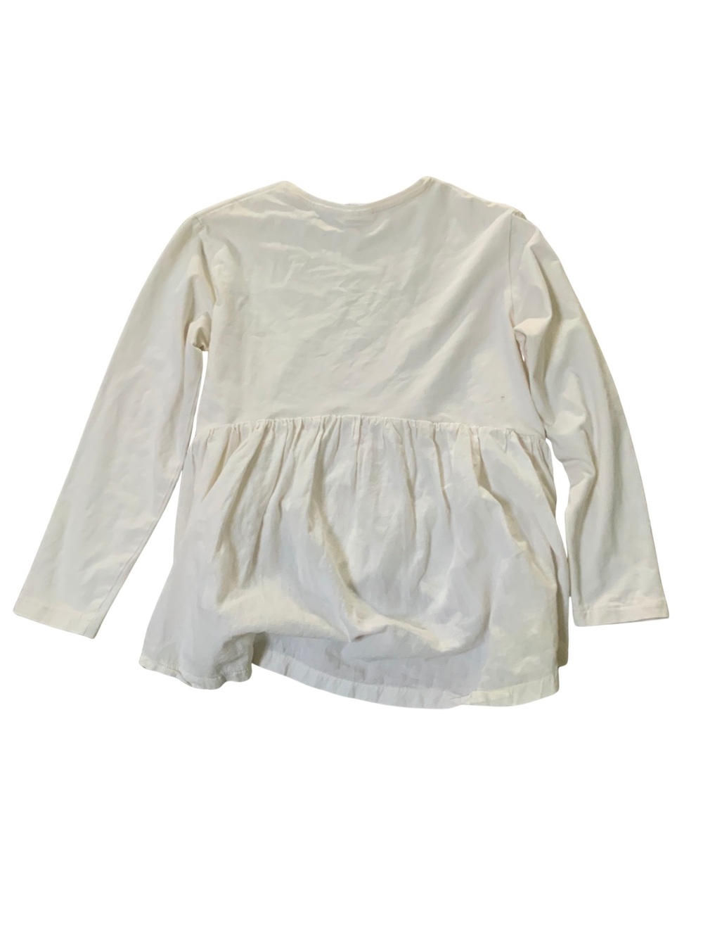 ZARA White Girls Dress Size 9